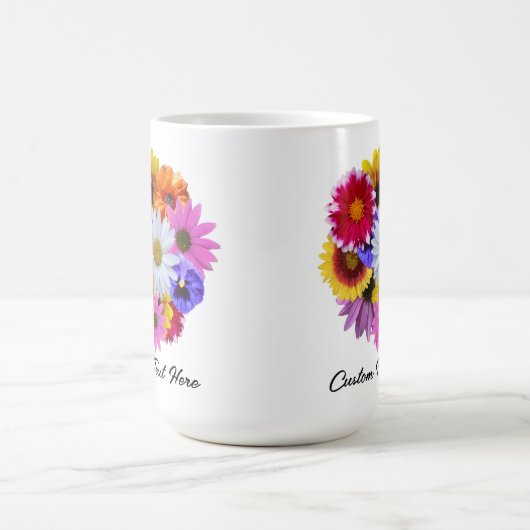 In Bloom - Round Floral Bouquet Kaffeetasse (Mittel)
