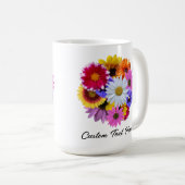 In Bloom - Round Floral Bouquet Kaffeetasse (VorderseiteRechts)