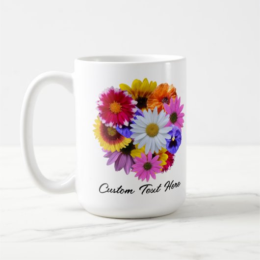 In Bloom - Round Floral Bouquet Kaffeetasse (Links)