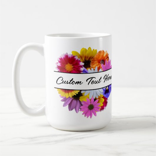 In Bloom - Runde gespaltene Blüte Kaffeetasse (Links)