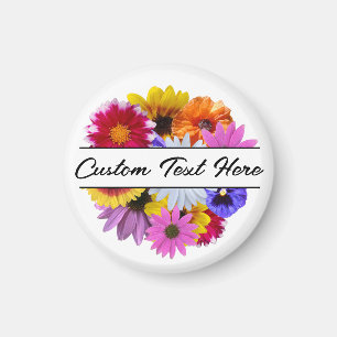 In Bloom - Rundsplit Floral magnet