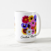 In Bloom - Square Floral Kaffeetasse (VorderseiteRechts)