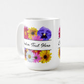 In Bloom - Square Split Bloral Kaffeetasse (Vorderseite Links)