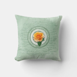 In Bloom Throw Pillow Kissen