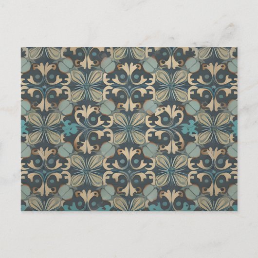 in blue postkarte (Vorderseite)