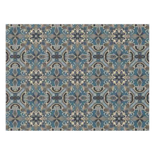 in blue tischdecke (Vorderseite (Horizontal))