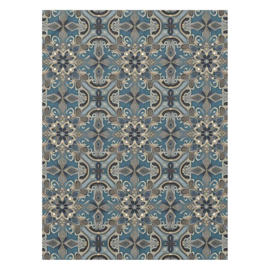 in blue tischdecke (Vorderseite)