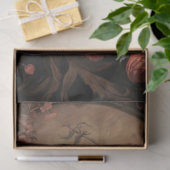 In Blume 2 gestrichenes Papier (Geschenk)