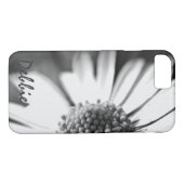 In Blüte L B&W Foral Fotografie Case-Mate iPhone Hülle (Rückseite (Horizontal))