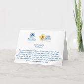 In Blüte-Sarah Karte (Rückseite)