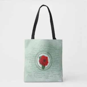 In Blüte Tasche