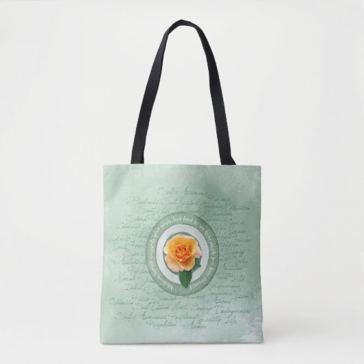 In Blüte Tasche (Vorderseite)