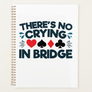 In Bridge Funny Card Game gibt es kein Weinen Planer
