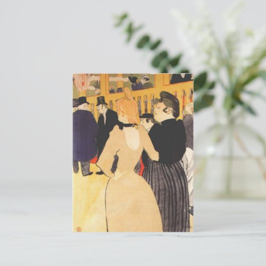 In Cabaret Postkarte (Stehend Vorderseite)