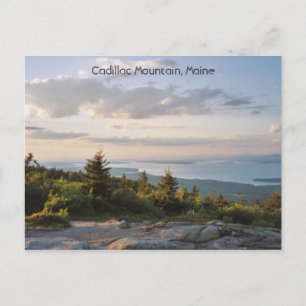 In Cadillac Sunset Postkarte