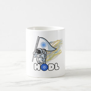in Cardano hodl astronaut crypto Kaffeetasse