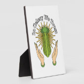 In Celery We Trust - Celery Juice Lover Funny Cele Fotoplatte (Seite)