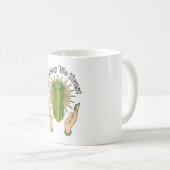 In Celery We Trust - Celery Juice Lover Funny Cele Kaffeetasse (VorderseiteRechts)