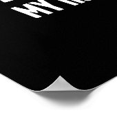 In Christ allein" kühne Hoffnung Inspiration Poster (Ecke)