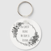 In Christ Alone Keychain Schlüsselanhänger (Rückseite)