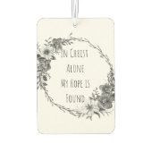 In Christ Alone Lufterfrischer (Rückseite)