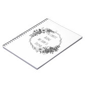 In Christ Alone Notebook Notizblock (Linke Seite)