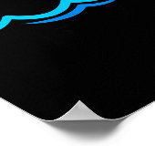 In Christ Baptism New Believer Confirmation Milest Poster (Ecke)