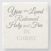 In Christ Steinuntersetzer (Vorderseite)