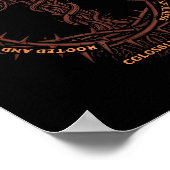 In Christus Verwurzelt Christlich Religiös Gott Mä Poster (Ecke)