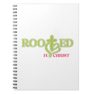 In Christus verwurzeltes christliches Journal-Noti Notizblock