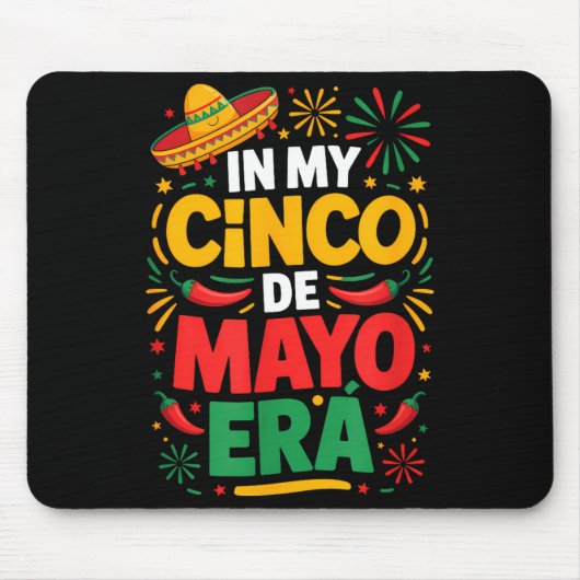 In cinco de mayo war festivity cinco de mousepad (Vorne)