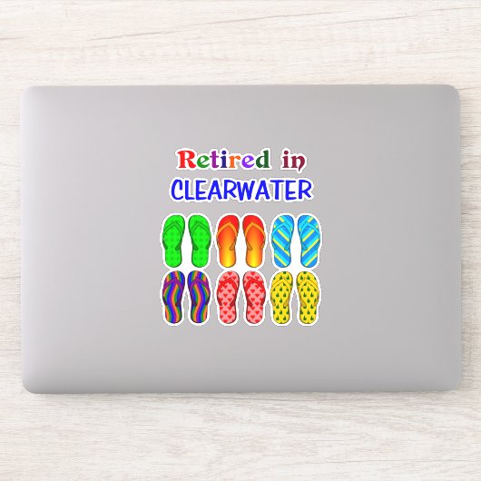 in Clearwater erschöpft, Aufkleber (Computer)