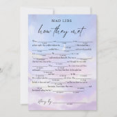 In Cloud 9 wie sie Bridal Libs Game treffen Einladung (Vorderseite)