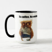 In coffee, In workee, Tasse (Links)