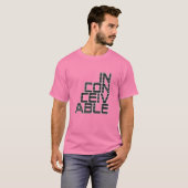 in con ceiable T-Shirt (Vorne ganz)