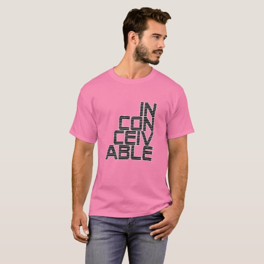 in con ceiable T-Shirt (Vorne ganz)
