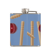 In Cricket geklaut, Vinyl Hip Flask Flachmann (Rückseite)
