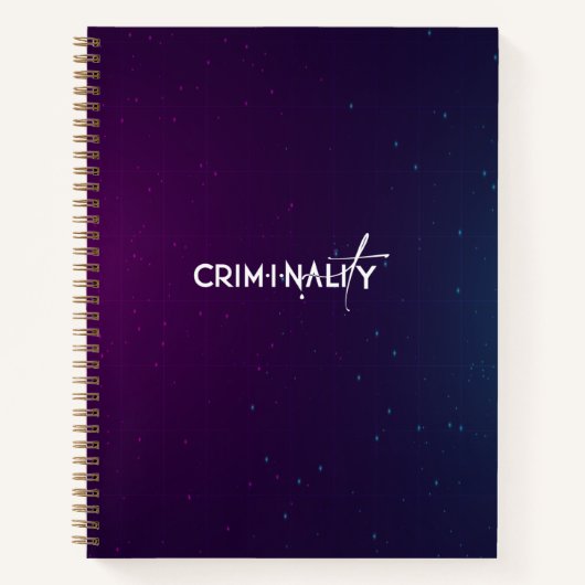 In Crime Spiral Notebook Notizblock (Vorderseite)