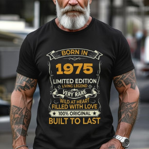 In Custom-Jahr Geboren Limitierte Edition Vintage  T-Shirt