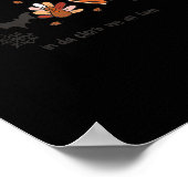 In Da Clerb wir alle Fam Halloween Erntedank Chri Poster (Ecke)