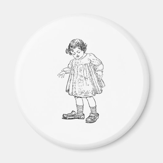 In Daddy's Shoes Magnet (Vorne)