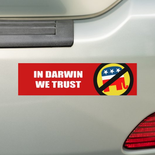 In Darwin vertrauen wir Autoaufkleber (Auf Auto)