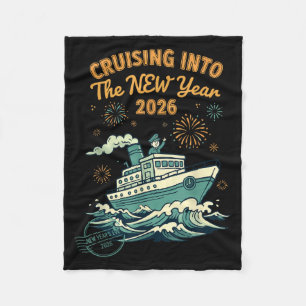 In das Abenteuer Neujahr 2026 cruisen Fleecedecke