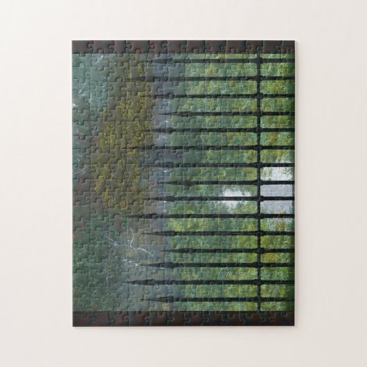 In das alte Waldpuzzle Puzzle (Vertikal)