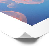 In das Blau Poster (Ecke)