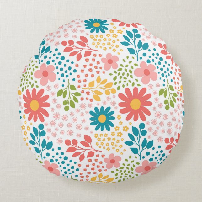 In das Blut Rundes Kissen (Vorderseite)