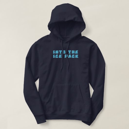 In das Eispack-Fischen Hoodie (Design vorne)