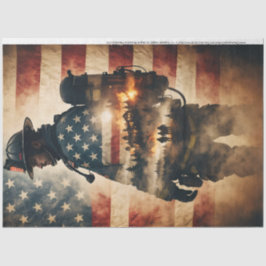 In das Feuergeflecht von Zentral-Entkopplung Seidenpapier