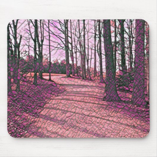 In das Holz Mousepad (Vorne)