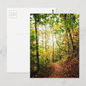 In das Holz Postkarte (Vorne/Hinten)